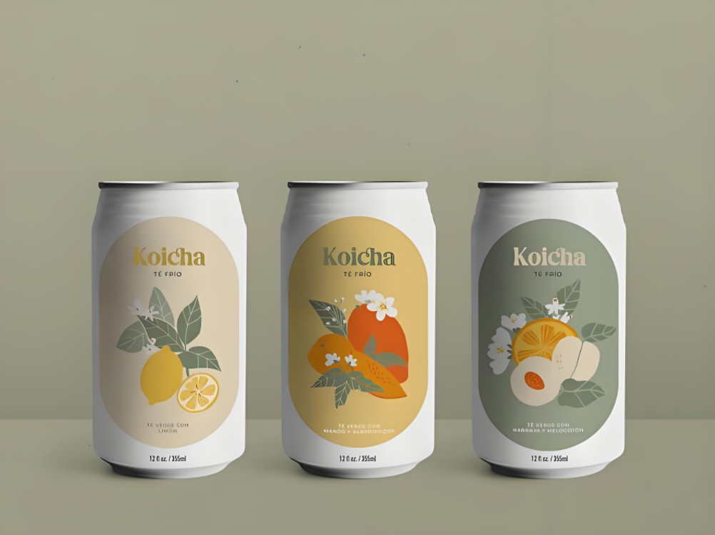 饮品包装设计展示